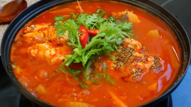 Maeuntang (spicy fish stew)