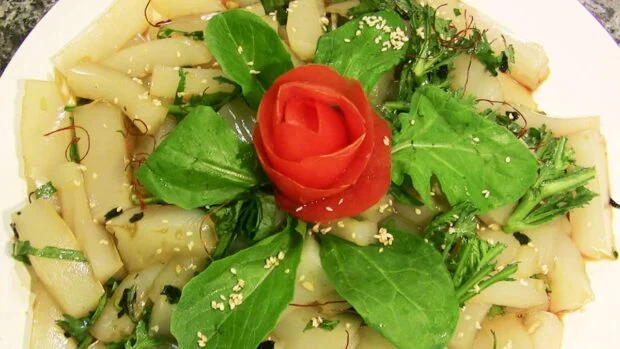 Mung bean jelly side dishes