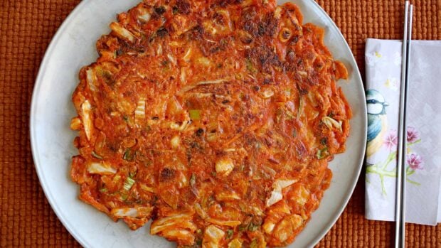 kimchi pancake